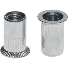 Резьбовая заклепка STARFIX М5 потай бортик, белый цинк, 50 шт. SMZ1-61103-50 