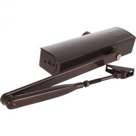Доводчик DOORLOCK DL210 BC size 2-5 коричневый, с регулир. функциями тормоза открывания, усилия закрывания 75519 