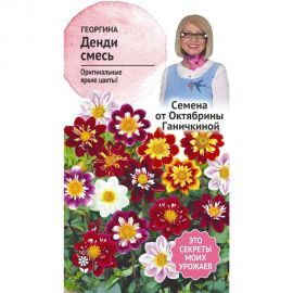Семена ОКТЯБРИНА ГАНИЧКИНА Георгина Денди смесь, 0.2 г 119324 