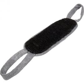 Мужская двухсторонняя мочалка из полипропилена Банные Штучки 37х13 см, 57х13 см с ручками 40175 