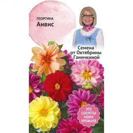 Семена ОКТЯБРИНА ГАНИЧКИНА Георгина Анвис 0.3 г 119241 
