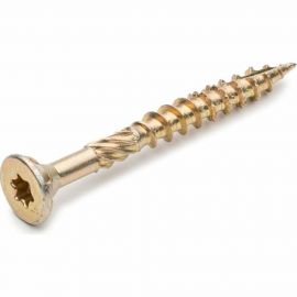 Конструкционные саморезы ЗУБР КС-П 60x6.0 мм, 100 шт., желтый цинк 30041-60-060 