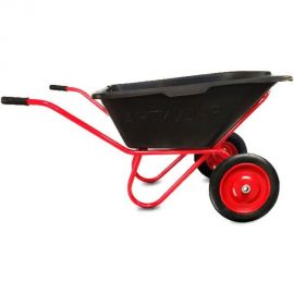 Строительная двухколёсная тачка с пневмоколесом TOR Антиудар 110 л, 200 кг 1023978 