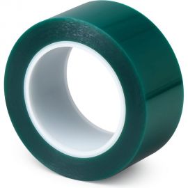 Малярная лента для порошковой покраски Пэт FOLSEN 50мм х 66м зеленая 062316650 