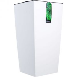 Кашпо для цветов Prosperplast URBI SQUARE белый 2 предмета 21 и 49л DURS325-S449 