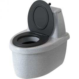 Торфяной туалет Rostok Комфорт белый гранит 2042.0000.004.000 