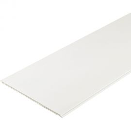 Панель ПВХ КронаПласт белый матовая, 2,.7 м 00-00064581 
