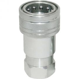 Соединение быстроразъемное серия А ISO 7241-A (1/2""; розетка; оцинкованная сталь) TITAN LOCK TL4AF 