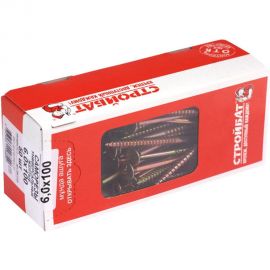 Универсальные саморезы Стройбат 6,0x100 желтый цинк 50 шт 078661 