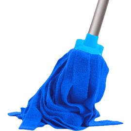 Ленточная насадка-моп для швабры OfficeClean Professional, микрофибра, длина 30см,170г, синяя 303089 