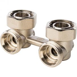 Узел нижнего подключения радиатора STOUT RG008Q0BS2U3D6 