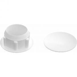 Декоративная заглушка под отверстие STARFIX 14 мм, белая, 30 шт. SMZ1-02569-30 