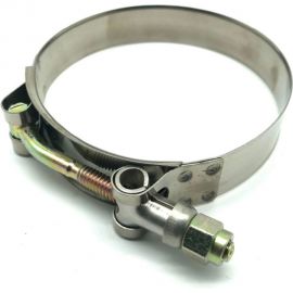 Усиленный хомут TITAN LOCK 54-62 мм, нержав. сталь AISI 304, лента+болт TL54-62RCSS 