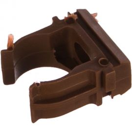 Крепеж-клипса для трубы TDM 16 мм 10 шт. ЭКО бук SQ0405-0041 