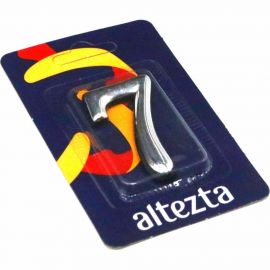 Дверная цифра Левша "7" ALTEZTA хром У4-9097.Х 