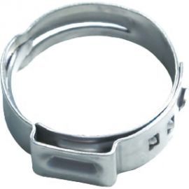 Ушковый хомут OETIKER 17.8-21.0 мм, ширина 7 мм, нерж. сталь, Швейцария, 10 шт. 16700024 