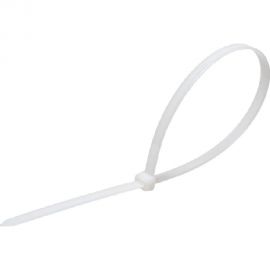 Кабельная стяжка АБК-СИЛА 4,8х400, белая, 100 шт. 11052039 
