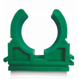 Одинарное крепление Blue Ocean U-типа 25 полипропиленовый зеленый PPRF/PCU(G)-25 