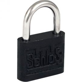 Навесной замок SCHLOSS ШЛОСС 73012 черный PL-05/40 чугун тов-157748 