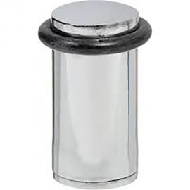 Дверной ограничитель Скобяной 201 бол., хром 007680 