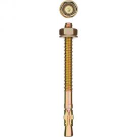 Клиновой анкер Зубр М8 x 70 мм, 50 шт, желтопассивированный 302032-08-070 