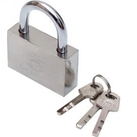 Навесной замок СКОБЯНОЙ стальной, 50 мм 002746 