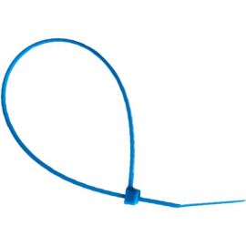 Нейлоновые стяжки FORTISFLEX КСС 4х200 синий 100 штук 55113 