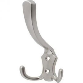 Крючок MF H5518E, AL, 3-х рожковый, матовый хром 973721v 