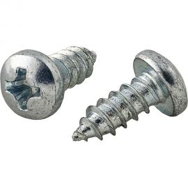 Саморез КВАДРА DIN 7981, 2.9x9.5, цинк, полусфера, шлиц PH1, острый, кор. 1000 шт. 812995201000 