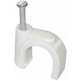 Круглая пластиковая скоба 5мм, 50шт TDM SQ0514-0012 