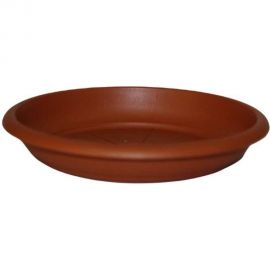 Поддон к горшку Терра 6 л SANTINO терракотовый, диам. 215 мм 049305 