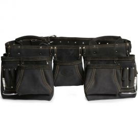 Кожаная сумка-пояс монтажника КВТ СК-12 78427 