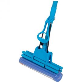 Отжимная швабра Рыжий кот МорР-08 с насадкой ПВА 2 ряда роликов 007798 