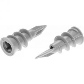 Дюбель со сверлом spn крепежная техника driva пластик, 15x32, 5 шт. 53802 