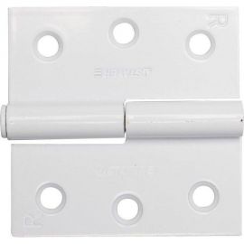 Дверная разъемная петля STAYER Master цвет белый правая 75 мм 37613-75-2R 