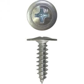 Саморез с прессшайбой Daxmer пш 4,2x16 600 шт., цинк, усиленный, острый 424568 