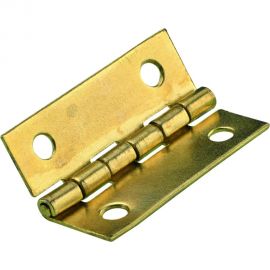 Шкатулочная латунированная петля GAH ALBERTS 20x26 мм, 4 шт. 953362 