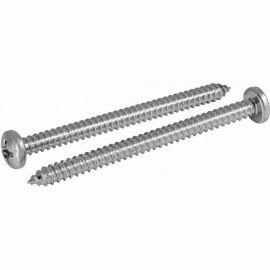 Саморез КВАДРА DIN 7981 5.5x60 цинк, полусфера, шлиц PH3, острый, кор. 100 шт. 815560050100 