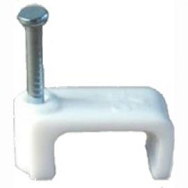 Плоская пластиковая скоба 10мм, 50шт TDM SQ0513-0014 