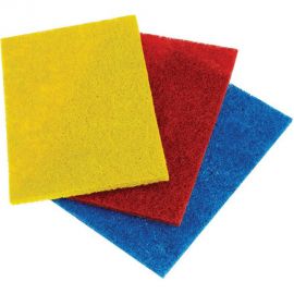 Абразивные салфетки для удаления стойких загрязнений ЛАЙМА 13х9х0,5 см, комплект 3 шт. 601564 