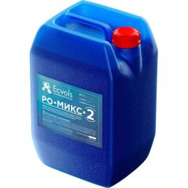 Ингибитор коррозии Ecvols РО-Микс-2 удаление и защита от ржавчины в системах теплоснабжения и охлаждения, антискалант, 20 л, 22 кг 00.00011068 