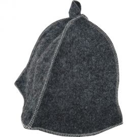 Шапка для бани Бацькина баня Серая 10402 