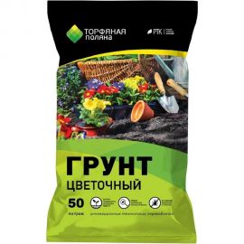 Почвенный грунт Торфяная поляна Цветочный 50 л 00-00000684 