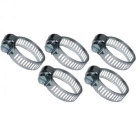 Хомуты FIT DIY оцинк. сталь, набор 5 шт, 13-23 мм 64243 