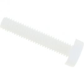 Болт с шестигранной головкой DINFIX DIN 933, полн. резьба, полиамид (пластик), М4x20, 10 шт. 00-00001474 