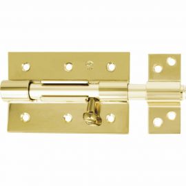 Задвижка Amig покрытие латунь с лаком 454-100 LP 