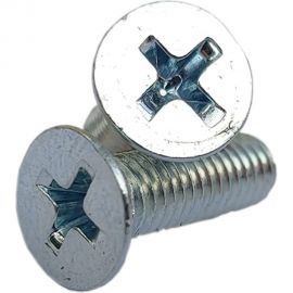 Винт ZAMETAL М8х40 потайн. гол., DIN 965, оц., 200 шт ZA513809 