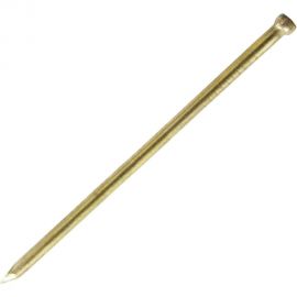 Финишные гвозди Стройметиз 1,4х50 латунир. уп.50гр. европодвес 2881111 