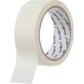 Малярная клейкая лента РемоКолор на бумажной основе, клей - синтетический каучук, 38 мм х 23 м 49-2-385 