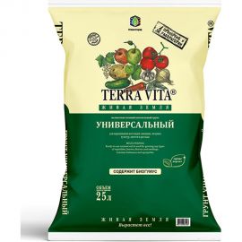 Грунт Terra Vita Живая Земля универсальный 25 л 4601104981453 